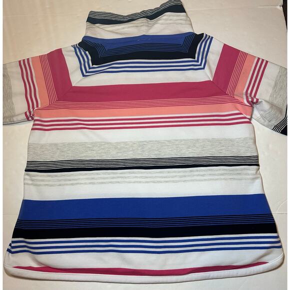 T by Talbots Women’s 2X Cotton Blend Funnel Neck Pull Over Sweatshirt Pockets - Picture 6 of 6